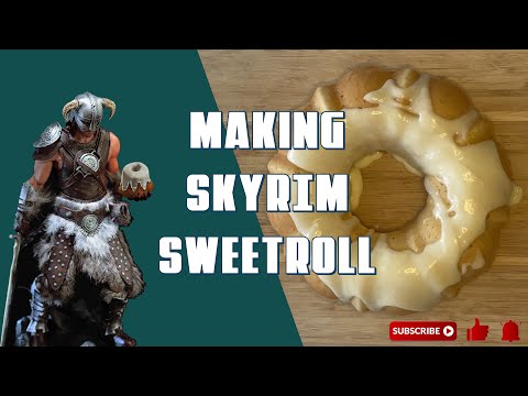 Taste of Tamriel: Baking a Sweetroll from Skyrim