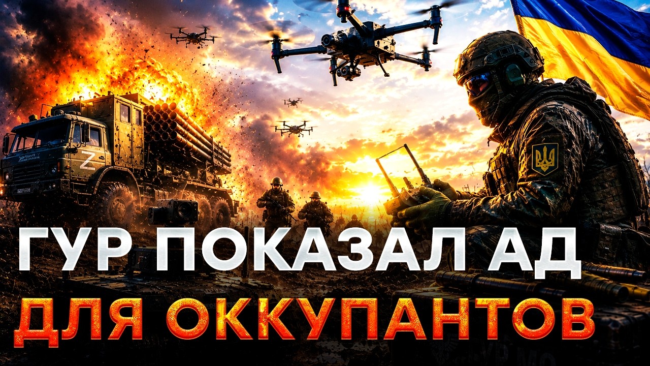 💥 ГУР включил режим МЯСОРУБКИ: оккупанты горят вместе с техникой! Жесткие к?