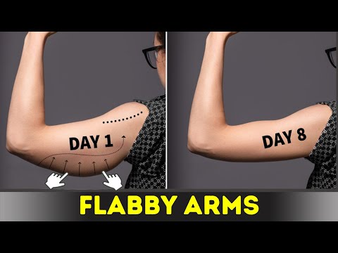 8 DAYS SIMPLE FLABBY ARMS WORKOUT | EVERYONE CAN DO IT