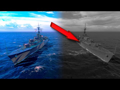 I Finally Found The WORST World of Warships Player Ever.