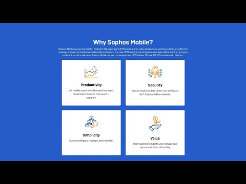 Sophos Mobile Overview