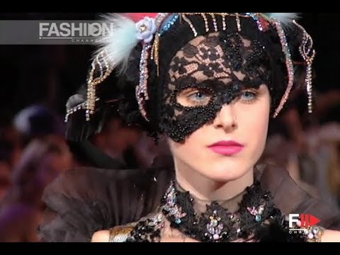 CHRISTIAN LACROIX Fall 2001 Haute Couture Paris - Fashion Channel