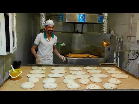 Mazandaran Style: Traditional Iranian Bread-making Tutorial || Baking Bread