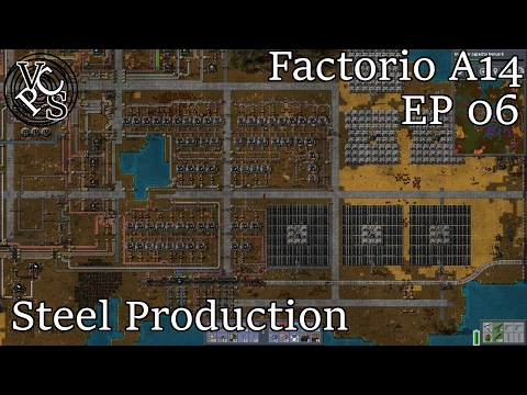 Factorio Alpha 14 Let's Play EP06 : Steel Production – Factorio Gameplay. Automatic Fun/Manual Labor