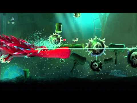 Rayman Legends (1080i HD) Walkthrough Part 56 - There's Always a Bigger Fish