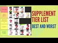 Rating Bodybuilding Supplements from WORST to BEST (Tier List)