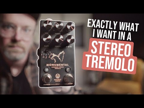 Walrus Audio Monumental Stereo Harmonic Tap Tremolo Limited Edition - Floral Series 2024 - Pink Floral image 7