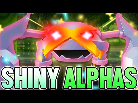 I Hunted SHINY ALPHA POKÉMON in Legends Z-A