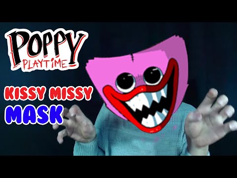How To Make KISSY MISSY Poppy Play Time Mask Real Life DIY From PAPER