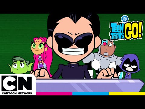 Robin Thinks He's Neo Now? | Teen Titans Go! | Cartoon Network UK