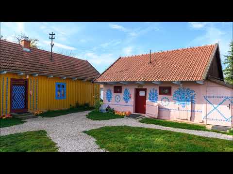 Zagroda F  Curyowej w Zalipiu Rozplanowanie przestrzeni