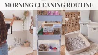 DAILY BUNNY ROOM CLEANING ROUTINE | clean with me | cleaning motivation | indoor bunnies