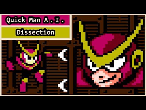 Mega Man 2 - Quick Man A.I. Explained - Behind the Code