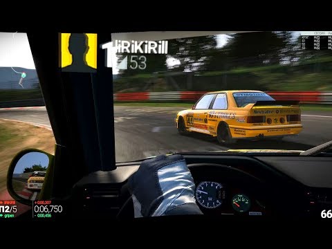 ГОНКИ ОНЛАЙН: Project CARS Nordschleife BMW M3 e30 Group A