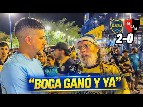 BOCA 2 - 0 NEWELL'S | FAN REACTION