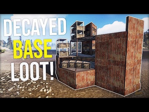 RUST DECAYED BASES GIVES JACKPOT SULFUR PROFIT! EASY LOOT - Rust Survival Gameplay (S10-E4)