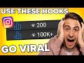 Viral Hooks For Instagram Reels: Go VIRAL EVERY TIME You Post (1M+ Views)