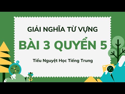 Tiểu Nguyệt Học Tiếng Trung