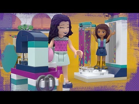 Vidéo LEGO Friends 41344 : La boutique d'accessoires d'Andréa