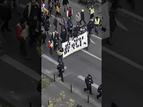 Gilet jaune paris le 09/11=2019