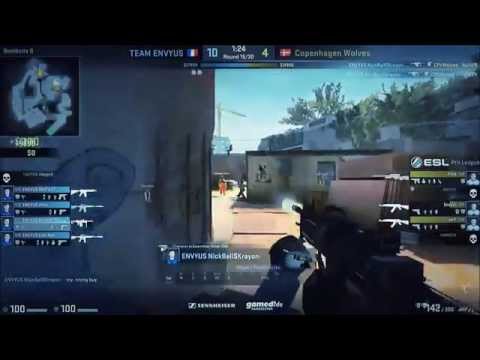 CS:GO - NBK wrong buy and ACE with Negev 5 HS against Copenhagen Wolves