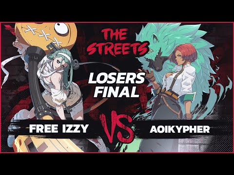 [Streets #20] Free Izzy (ABA) vs 9M | AoiKypher (Giovanna) - Losers Finals - Guilty Gear Strive