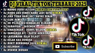 Download lagu DJ VIRAL TIKTOK TERBARU 2025 | MANGU COVER AZIZAH VERSI KOPLO | RINDU AKU RINDU KAMU JADI SATU mp3