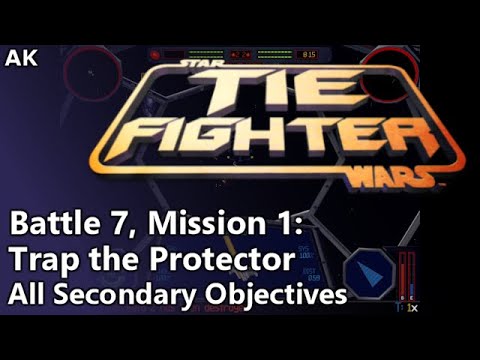 TIE Fighter - Battle 7, Mission 1: Trap the Protector (All Secondary Objectives)
