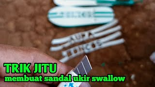Download lagu SECRET - how to make carved swallow sandals EASY mp3