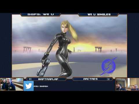 S@PS 35 Wii U Singles - BapTrapLap (Link) vs Arc Tres (Zero Suit Samus) - Winners Bracket