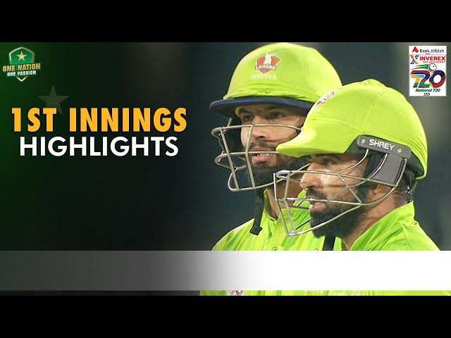 1st Innings Highlights | Lahore Whites vs Peshawar | Match 3 | National T20 Cup 2025 | PCB | MA2A