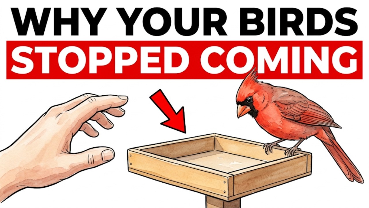 Why Birds Suddenly Stop Coming to Your Feeder — And the One Thing You're Doing Without Knowing It