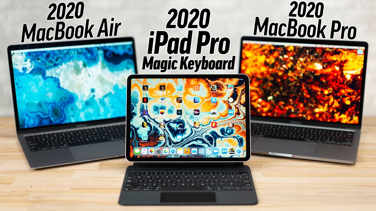 2020 MacBooks vs iPad Pro Magic Keyboard - Best Laptop?