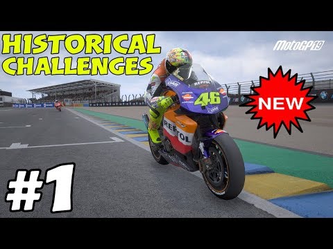 MotoGP 19 HISTORICAL CHALLENGES! | Part 1 | PS4 PRO Gameplay