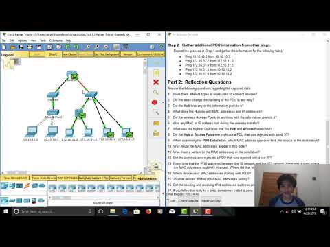 Packet Tracer 5.3.1.3 - Identify MAC and IP Addresses(Mengidentifkasikan MAC dan IP Addres)
