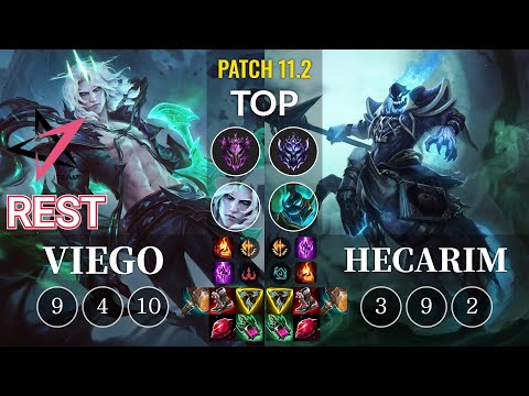 JT Rest Viego vs Hecarim Top - KR Patch 11.2