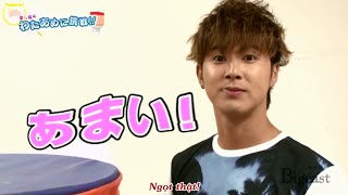 [Vietsub] Tohoshinki Mini Game - Shooting + Making Candy Floss