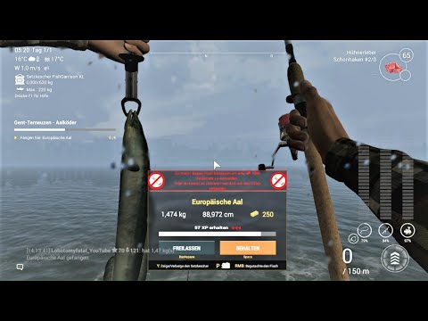 Fishing Planet Folge 344 Gent Terneuzen Den Aalköder verdienen für den Kannibalenaal