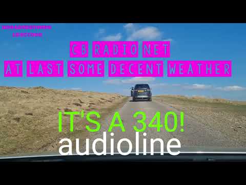 CB RADIO, ITS AN AUDIOLINE 340 FOR THE LAST TIME