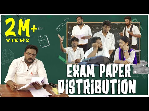 Exam Paper Distribution | School Life - Part 1 | Veyilon Entertainment