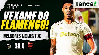 VOLTA REDONDA 3x0 FLAMENGO - MELHORES MOMENTOS - CARIOCÃO - 2ª RODADA