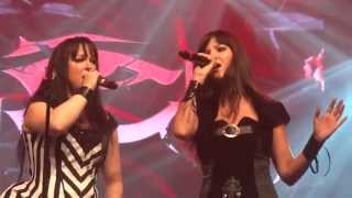 Dark Sarah ft Zuberoa Aznárez - Memories Fall live @ Metal Female Voices Fest 2014