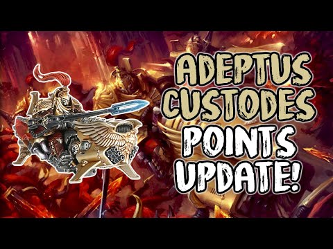 NEW CUSTODES POINTS! Chapter Approved Leaks! │ Warhammer 40k 9th Edition