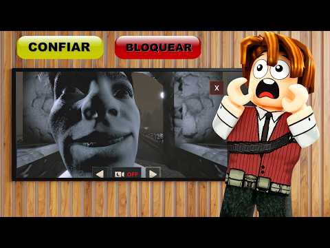 TEM UMA ANOMALIA NA PORTA DA MINHA CASA (Roblox Home Alone)