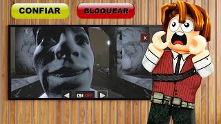 TEM UMA ANOMALIA NA PORTA DA MINHA CASA (Roblox Home Alone)