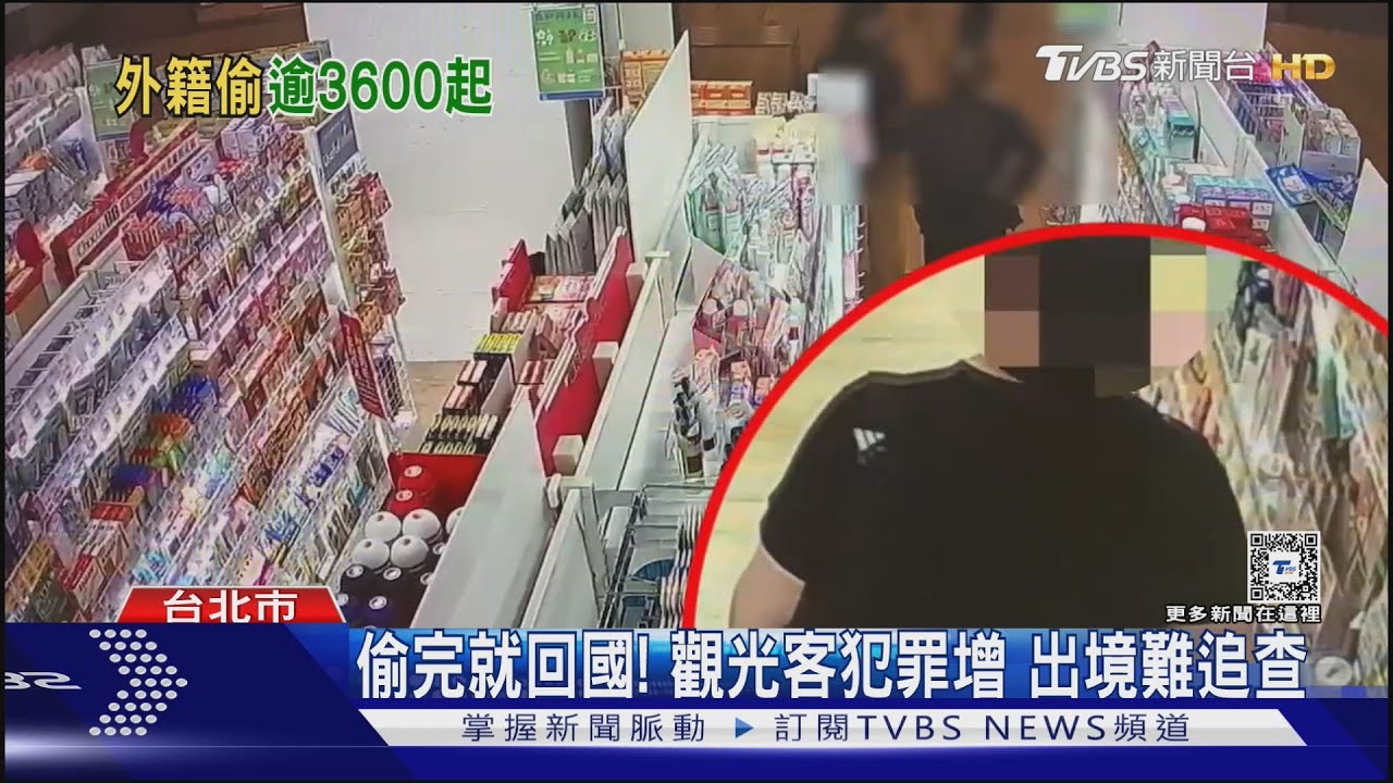 偷完就回國！觀光客犯罪增　出境難追查