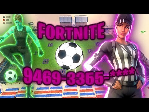 FOOTBALL/SOCCER 2-12 PLAYERS ! - Fortnite Creative Map Code - Dropnite