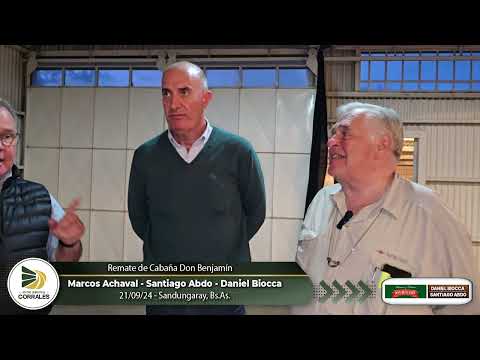 21-09-24 - Marcos Achaval - Santiago Abdo - Daniel Biocca - Remate de Cabaña Don Benjamín -Salgungay