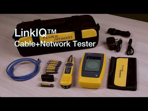 Тестер кабелю Fluke Networks LinkIQ™ (LIQ-KIT) (5226619) Прев'ю 18