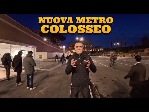 Colosseum Metro Line C: Rome's iconic landmark, a blend of beauty and disruption.